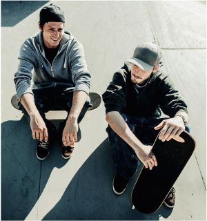 Deskorolka Hudora Skateboard Torrance - ABEC 5 (12553) 2