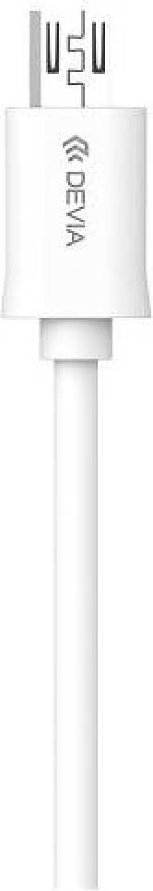 Kabel USB Devia USB-A - microUSB 1 m Biały (BRA004950) 6