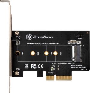 Kontroler SilverStone PCIe 3.0 x4 - M.2 PCIe NVMe (SST-ECM21) 1
