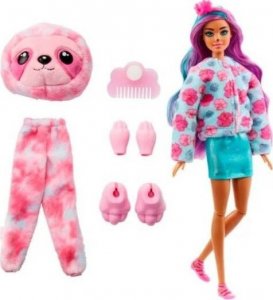 Lalka Barbie Mattel Barbie Cutie Reveal lalka w przebraniu Leniwca HJL59 6