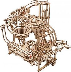 UGEARS Wciągnik Stopniowy Marble Run Ugears - drewniany model mechaniczny do składania 1