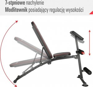 HMS Ławka treningowa regulowana L8021 5