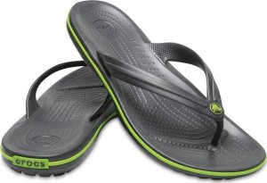 Japonki męskie Crocs Crocs Crocband Flip grafitowo zielony 11033 OA1 48-49 3