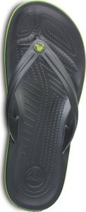 Japonki męskie Crocs Crocs Crocband Flip grafitowo zielony 11033 OA1 48-49 4