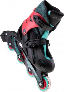 Rolki Martes Valbona Jrg rekreacyjne regulowane czarne r. 35-38 3