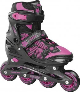 Rolki Roces Jokey 3.0 Girl rekreacyjne regulowane czarne r. 38-41 1