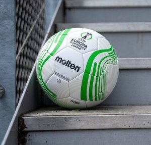 Molten Piłka do piłki nożnej Molten F5C5000 UEFA Europa Conference League 2021/22 meczowa 5