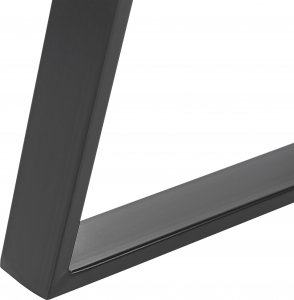 Beliani Stół do jadalni szklany okrągły 100 cm czarny KEBRI 5