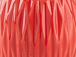 Beliani 3-częściowy zestaw akcesoriów łazienkowych czerwony BELEM 6