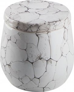 Beliani 6-częściowy zestaw akcesoriów łazienkowych biały CALLELA 6