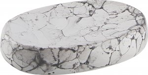 Beliani 6-częściowy zestaw akcesoriów łazienkowych biały CALLELA 7