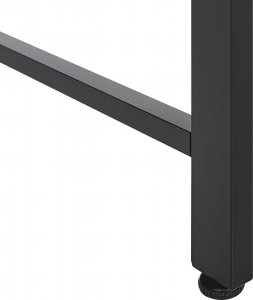 Biurko Beliani Vince Brązowo-Czarne 118 cm x 60 cm 8