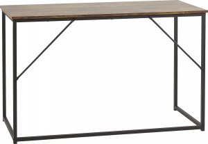Biurko Beliani Pembro Brązowe 120 cm x 55 cm 3
