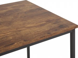 Biurko Beliani Pembro Brązowe 120 cm x 55 cm 4