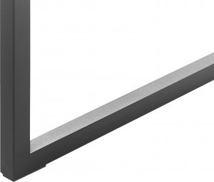 Biurko Beliani Gorus Brązowo-Czarne 120 cm x 59 cm 5