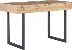 Biurko Beliani Vida Jasnobrązowe 120 cm x 55 cm 5