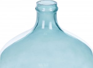 Beliani Wazon na kwiaty szklany 39 cm jasnoniebieski ROTI 4