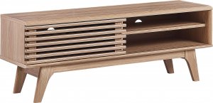Beliani Szafka RTV jasne drewno TOLEDO 3