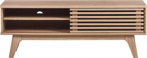 Beliani Szafka RTV jasne drewno TOLEDO 4