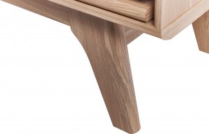 Beliani Szafka RTV jasne drewno TOLEDO 7