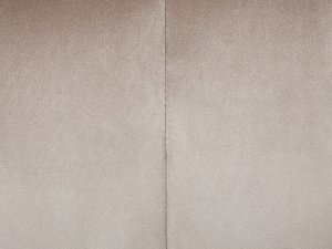 Beliani Fotel welurowy beżowy LACONIA 7