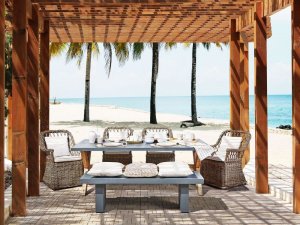 Beliani Zestaw 2 foteli ogrodowych MAROS 2