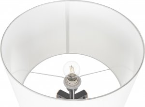 Lampa podłogowa Beliani Lampa podłogowa biała BLUFF 6