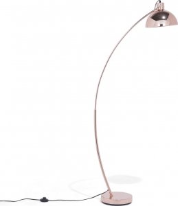 Lampa podłogowa Beliani Lampa podłogowa metalowa miedziana DINTEL 1