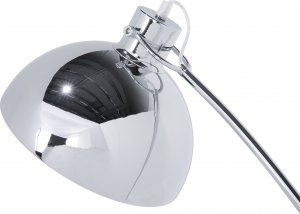 Lampa podłogowa Beliani Lampa podłogowa metalowa srebrna DINTEL 6