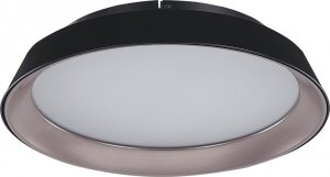 Lampa sufitowa Beliani Lampa sufitowa LED metalowa czarna BILIN 1