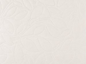 Beliani Komplet narzuta na łóżko z poduszkami tłoczona 160 x 220 cm kremowa RUDKHAN 7