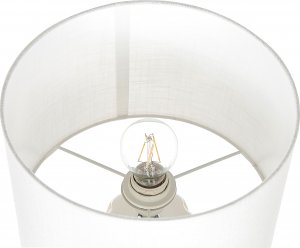 Lampa stołowa Beliani Lampa stołowa ceramiczna beżowa BALONNE 6
