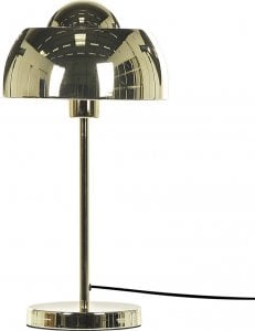 Lampa stołowa Beliani Lampa stołowa metalowa złota SENETTE 1