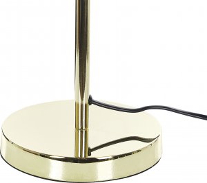 Lampa stołowa Beliani Lampa stołowa metalowa złota SENETTE 6