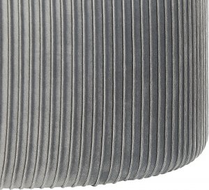 Beliani Welurowy puf ze schowkiem jasnoszary RICHLAND 6