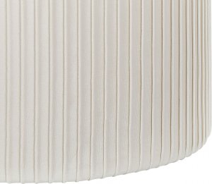 Beliani Zestaw 2 welurowych pufów ze schowkiem biały CAMDENTON 5