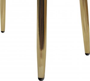 Beliani Ławka ze schowkiem do sypialni różowa ODESSA 6