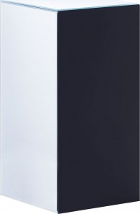 Beliani Stolik nocny lustrzany LORRIS 5