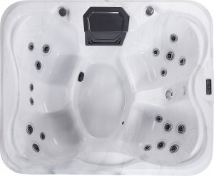 SPA ogrodowe Beliani Arcelia (biała) 180 cm x 80 cm (320278 Bel) 5