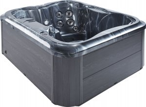 SPA ogrodowe Beliani Arcelia (szara) 180 cm x 80 cm (320260 Bel) 8