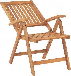 Beliani Zestaw mebli balkonowych drewno akacjowe z poduszkami kremowymi JAVA 5