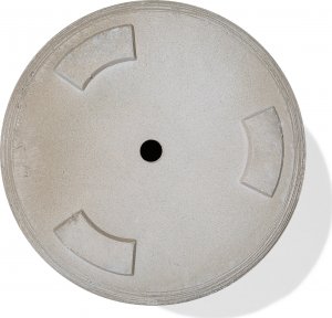 Beliani Zestaw 3 doniczek beżowy SAMOS 8