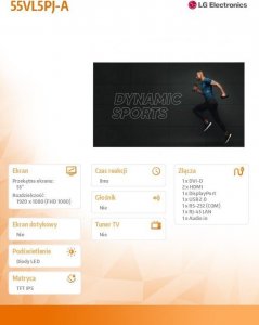 Monitor LG 55VL5PJ-A 9