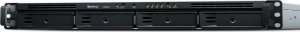 Serwer Synology Synology Serwer NAS RS822RP+ V1500B 4x0HDD 2GB 4x1GbE USB3.2.1 3Y 2xPSU 1U 2