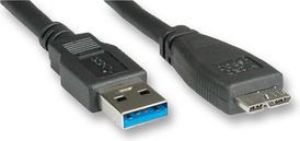 Kabel USB Roline USB-A - Czarny (11.02.8876) 1