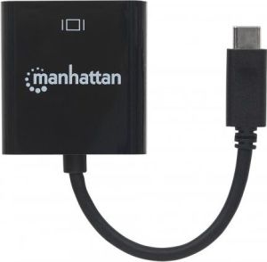 Adapter USB Manhattan USB-C - HDMI Czarny  (151788) 4