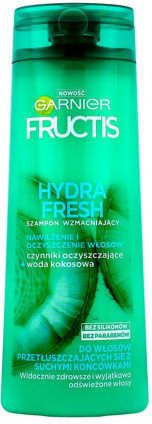 Garnier Fructis Hydra Fresh Szampon do włosów przetłuszczających się z suchymi końcówkami 400ml 1