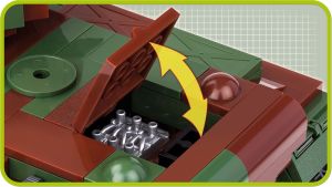 Cobi Mała Armia, Czołg KV-1 (2489) 17