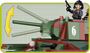Cobi Mała Armia, Czołg KV-1 (2489) 18