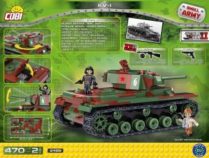 Cobi Mała Armia, Czołg KV-1 (2489) 6